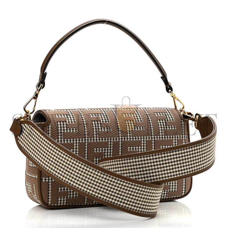 F**di ff embroidered baguette beige moro (27*15*6cm)